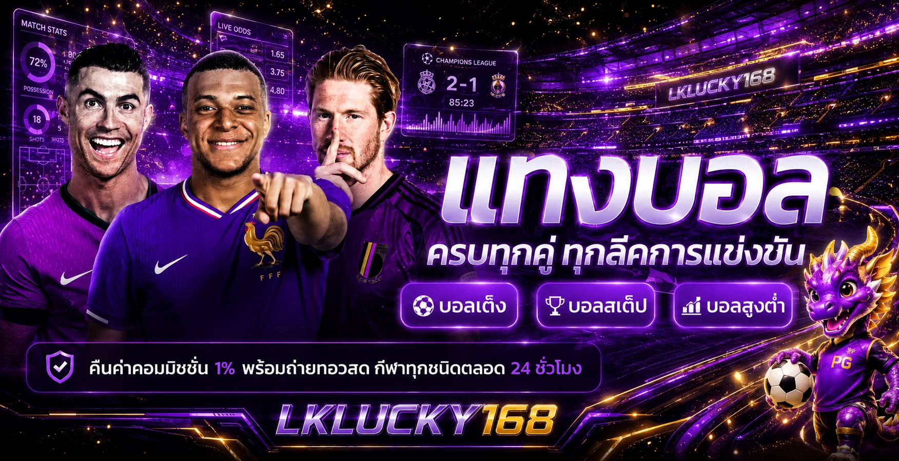 ข้อมูลบอลสดและกีฬา LKLUCKY168